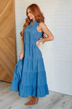 Load image into Gallery viewer, Perfect Choice Denim Maxi Dress
