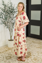 Load image into Gallery viewer, Petals & Postcards Balloon Sleeve Dress