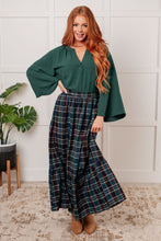 Load image into Gallery viewer, Plaid Perfection Maxi Skirt