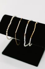 Load image into Gallery viewer, Poised & Polished Bracelet Set in White and Gold