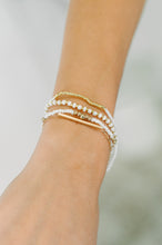 Load image into Gallery viewer, Poised & Polished Bracelet Set in White and Gold