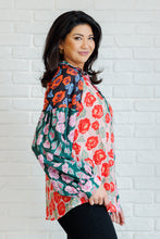 Load image into Gallery viewer, Presupposed Ideas Mixed Print Button Up Blouse