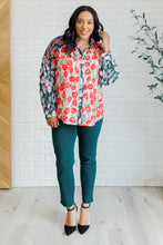 Load image into Gallery viewer, Presupposed Ideas Mixed Print Button Up Blouse