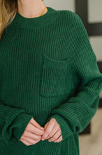 Load image into Gallery viewer, Quick Nap Textured Pullover in Hunter Green