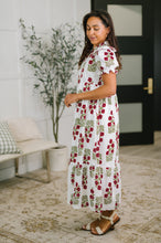 Load image into Gallery viewer, Quiet Life Notch Neck Tiered Dress in White