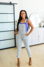 Load image into Gallery viewer, JUDY BLUE Railroad Stripe Overalls