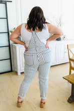 Load image into Gallery viewer, JUDY BLUE Railroad Stripe Overalls