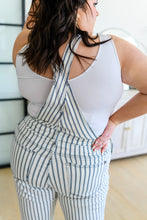 Load image into Gallery viewer, JUDY BLUE Railroad Stripe Overalls