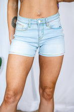 Load image into Gallery viewer, Rainbow Stitched - Judy Blue Shorts