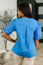 Load image into Gallery viewer, Refined Darling Eyelet Blouse