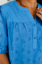 Load image into Gallery viewer, Refined Darling Eyelet Blouse