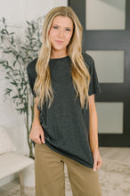 Load image into Gallery viewer, Rest Assured Basic Relaxed Tee in Charcoal