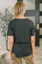 Load image into Gallery viewer, Rest Assured Basic Relaxed Tee in Charcoal