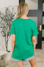 Load image into Gallery viewer, Rest Assured Basic Relaxed Tee in Kelly Green