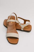 Load image into Gallery viewer, Riddle Ankle Strap Sandal in Beige