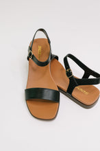 Load image into Gallery viewer, Riddle Ankle Strap Sandal in Black