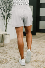 Load image into Gallery viewer, Rile Me Up High Waisted Shorts in Light Grey