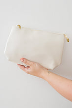 Load image into Gallery viewer, Road Less Traveled Handbag with Zipper Pouch in Cream