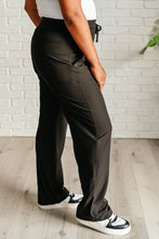Load image into Gallery viewer, Runner's High Drawstring Joggers in Black