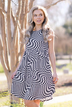 Load image into Gallery viewer, Checkmate Sleeveless Dress
