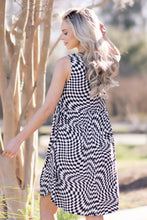 Load image into Gallery viewer, Checkmate Sleeveless Dress