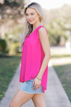 Load image into Gallery viewer, Pink Petals Sleeveless Top