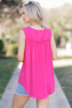 Load image into Gallery viewer, Pink Petals Sleeveless Top