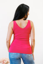 Load image into Gallery viewer, Fuchsia Timeless Basics Tank