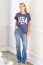 Load image into Gallery viewer, Old Glory Short Sleeve Top