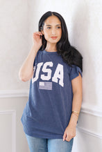 Load image into Gallery viewer, Old Glory Short Sleeve Top