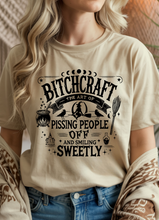 Load image into Gallery viewer, Bitchcraft Graphic Tee (multiple color options)