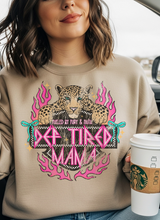 Load image into Gallery viewer, Def Tired Graphic Sweatshirt (multiple color options)