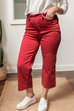Load image into Gallery viewer, JUDY BLUE Scarlette Rose Tummy Control Crops