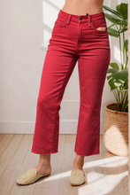 Load image into Gallery viewer, JUDY BLUE Scarlette Rose Tummy Control Crops