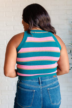 Load image into Gallery viewer, Scholarly Pursuits Knit Striped Tank