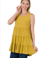 Load image into Gallery viewer, Easy Ruffle Tier Tunic