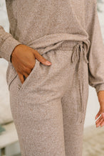 Load image into Gallery viewer, Seasonal Snooze Top and Bottom Set in Brown