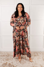 Load image into Gallery viewer, Send it Over Faux Wrap Maxi Dress
