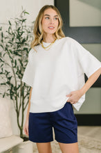 Load image into Gallery viewer, Sense of Clarity Boxy Top in Off White
