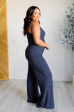 Load image into Gallery viewer, Shavasana Everyday Wide Leg Jumpsuit in Navy