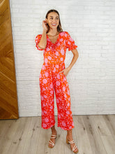 Load image into Gallery viewer, She's got Mojo Puff Sleeve Jumpsuit