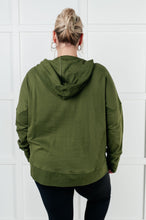 Load image into Gallery viewer, Simple Snug Snap Hooded Pullover