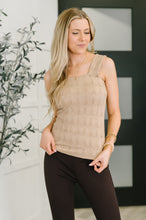 Load image into Gallery viewer, Smokey Fleur Floral Jaquard Tank