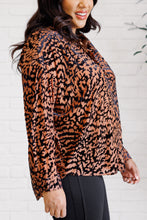 Load image into Gallery viewer, So Fierce Animal Print Blouse