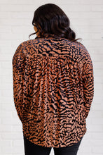 Load image into Gallery viewer, So Fierce Animal Print Blouse