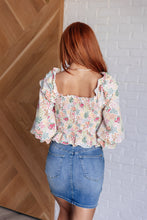 Load image into Gallery viewer, Social Season Smocked Elastic Blouse