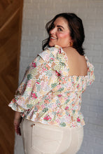 Load image into Gallery viewer, Social Season Smocked Elastic Blouse