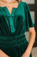 Load image into Gallery viewer, Softest Touch Velvet Tiered Dress