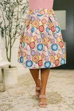 Load image into Gallery viewer, Sound Mind Floral Midi Skirt