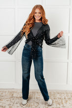 Load image into Gallery viewer, Sprinkle of Pearls Sheer Kimono